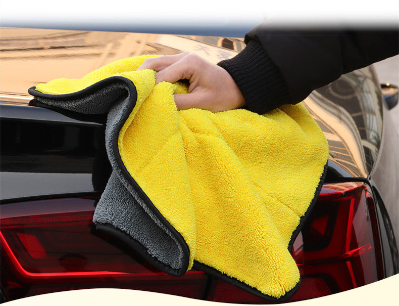 velvet  car wash towel